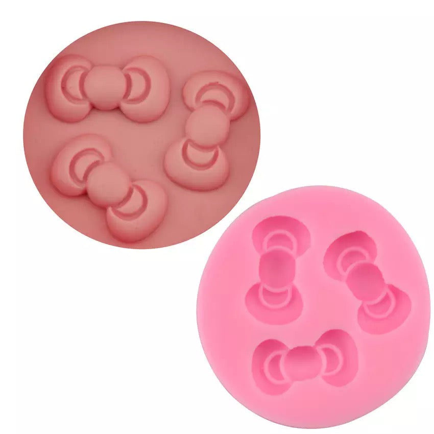 MOLDE DE SILICÓN MOÑOS KITTY