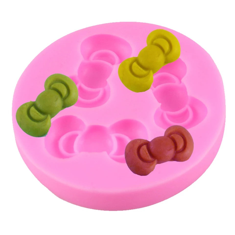 MOLDE DE SILICÓN MOÑOS KITTY