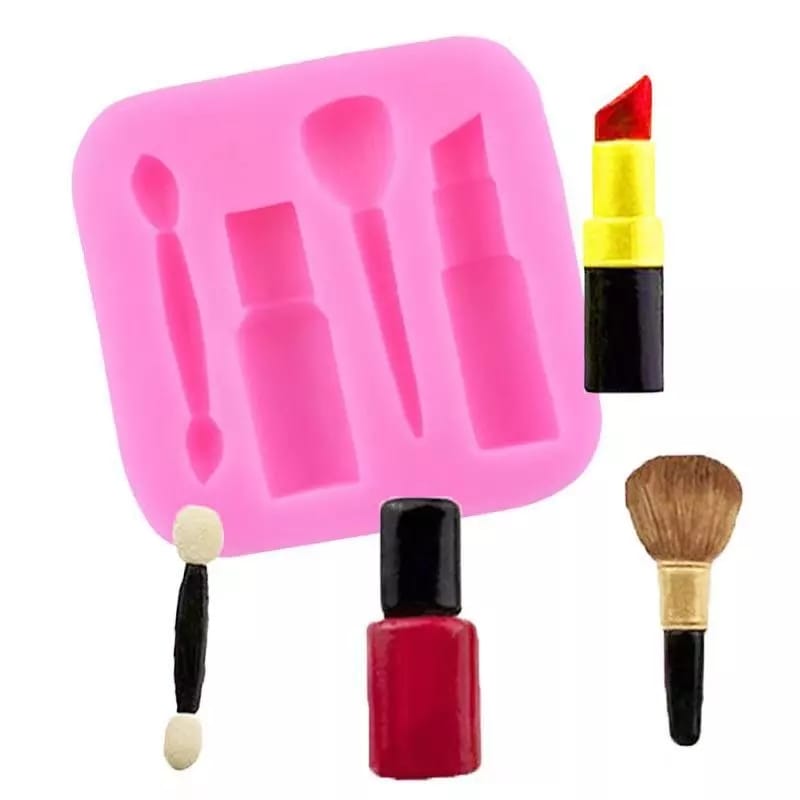 MOLDE DE SILICÓN MAQUILLAJE